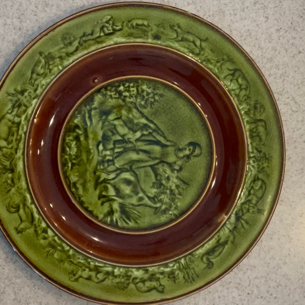 Majolica shaded enamel a Choisy le Roi circa 1880